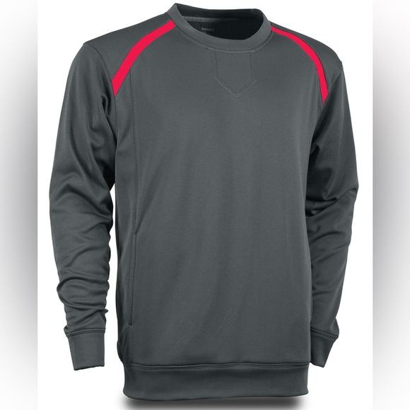 Tonix Polo Shirt Mens XL Golf Performance Gray Charger Graphite/Royal - Picture 1 of 6
